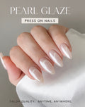 Pearl Glaze - Press on Nails