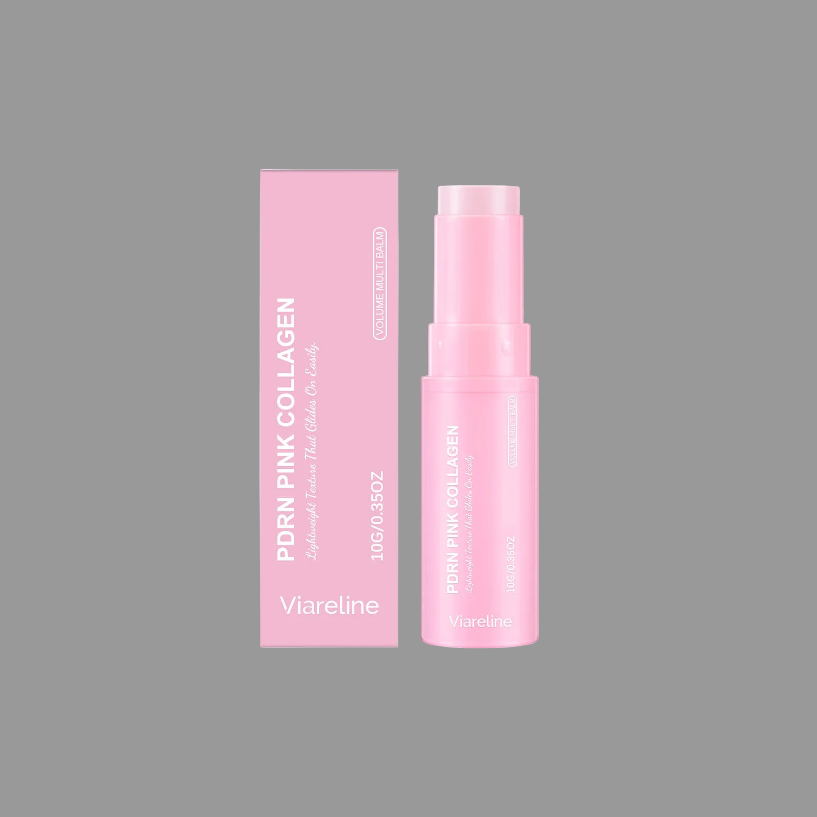 Pink Collagen Moisturizing Facial Balm for Dry-Looking Skin